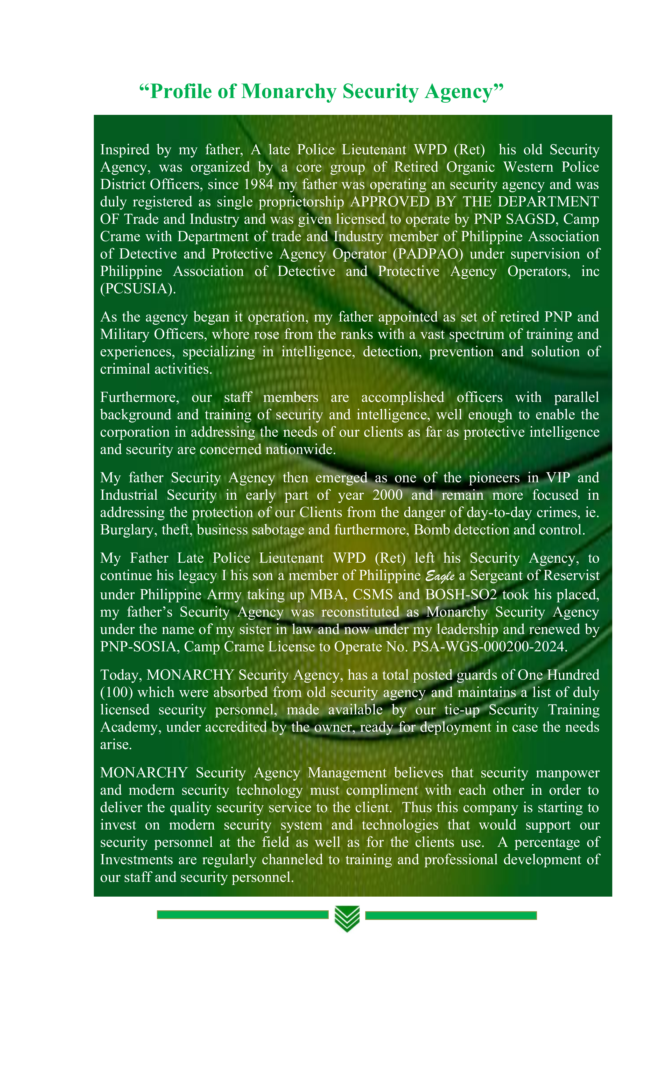 Company Profile